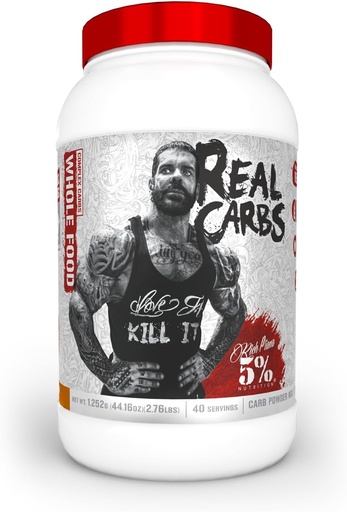 [BRSW2FA7O4CQ223J] 5% Διατροφή Πλούσια Piana Real Carbs με Real τροφίμων Complex Carb σκόνη, Long-διαρκής χαμηλή γλυκαιμική ενέργεια για την προ-εργασία / Post-Expery Recovery Meal, 2.7 Lb, 40 εξυπηρετούν (Banana Nut ψωμί)