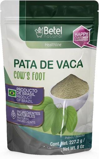 [BRSWGAQRDJYGCADO] Betel Natural Pata de Vaca Fonte do Brasil - Pó de 8 Oz