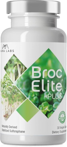 [BRSWGCYQOANQA2DO] Mara Labs Broc Elite Plus ← Broccoli Suplemento w/Stabilized Sulforaphane Extract  Zero Glyphosate Residue ← 30 Vegetable Capsules