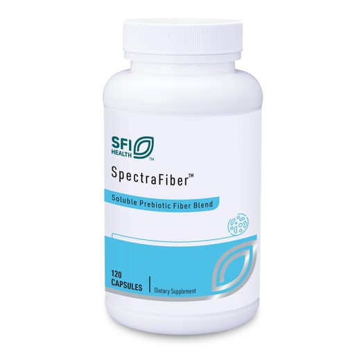 [BRSWIGA7DINWA2DC] Klaire Labs SFI Health Spectrafiber - Hypoallergenic 9 Soluble Fiber Blend with Apple Pectin & Glucomannan, No Psyllium & Gluten-Free (120 Capsules)
