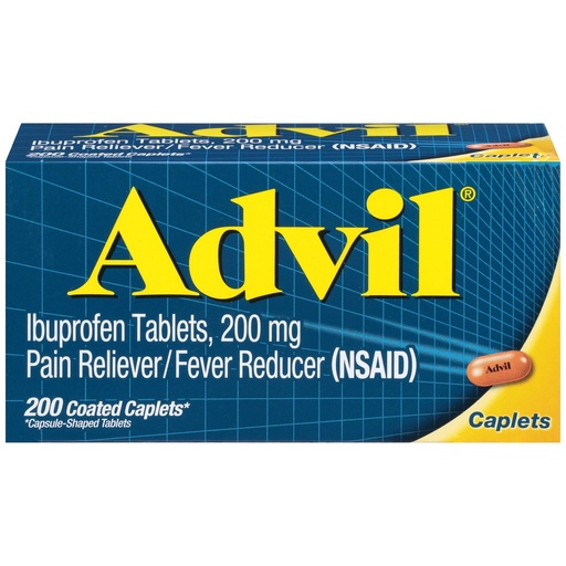 [BRSWIYYPOB7ACHDY] Advil Ibuprofen Tablets, 200 Count