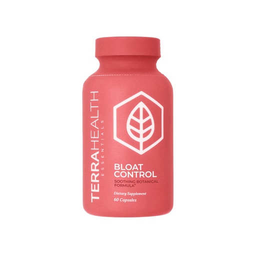 [BRSRAHQNA4HWMETK] Terra Health Essentials Bloat Control | Fast-Acting No Bloat Relief w/Digestive Enzymes, Probiotic Strains for Targeted Anti Bloat Support - Lactase, Lipase, Protease & Amylase for Digestive Health