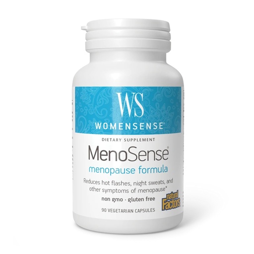[BRSWIYT3PMMWYETA] Natural Factors Menosense Veg-Capsules, 90-Count