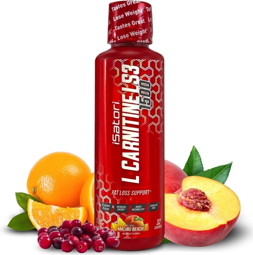 [BRSW2EALAR6WC2D4] IStori L-Carniteine LS3 1500, Triple- Blend Liquid L Carnitina suplementari, amb Acetil & Tarterat, Energia lliure Stirant, Down Calies, Sugar o Guten, Keto- USIly, Maliboura Flavor (32vings)