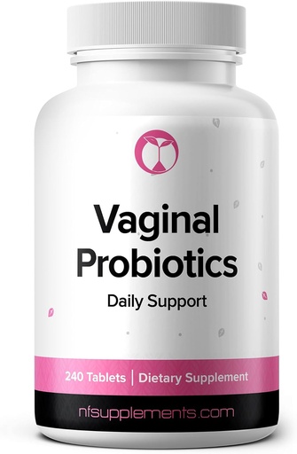 [BRSRAGA3OQHRO2A3] Vaginal Probiotics Supplement Supports PH Balance & Intimate Flora 240 Tablets 3 Billion CFU (240, Vaginal Probiotics)