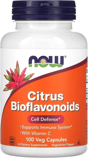 [BRSWIGT5AQBROFDM] Now Foods Citrus Bioflavonoid, 100 Count (Pack of 1)