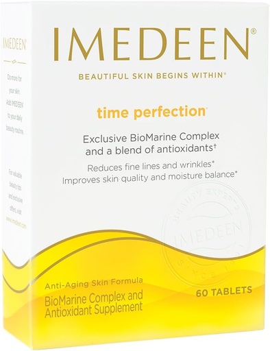 [BRSWIB3ZCEHQK3L6] Imedeen Time Perfection (60 Count) Anti-Aging Skincare Formula Beauty Supplement - 1 חודש אספקה)