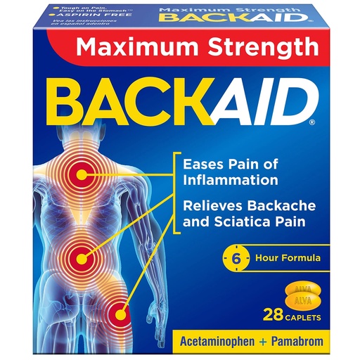 [BRSWKGYIBJ6R6AYZ] BACKAID Pills 28 Tablets (Pack of 6)