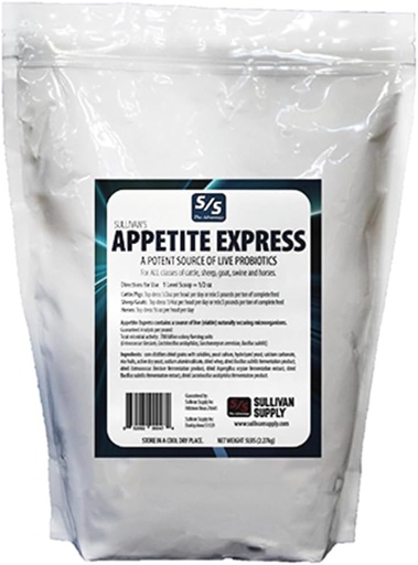 [BRSWGEALOYCGMYDZ] SULLIVAN'S Appetite Express Probiotic Granules (5lb)