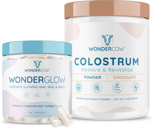 [BRSRAFIDPMBBUGTB] WONDERCOW WonderGlow Chocolate Colostrum Bundle