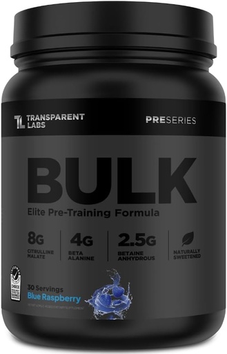 [BRSROBQ5CF7QI3DX] Gözəllik Labs Bulk Black Pre Workout - Klinik Dosed, Ətraflı Beta Alanine Tozlu, Citrulline Malate, və Caffeine- 30 Mərkəzi, Mavi Raspberry Raspberry Raspberry