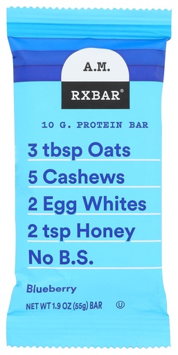 [BRSRMBQRCN7GE3YU] RXBAR Blueberry AM Protein Bar, 1.9 OZ