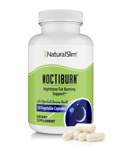 [BRSW2GQ3AAGWOALA] NaturalSlim NoctiBurn, Nighttime Metabolic Support with Essential Amino Acids L-Arginine & L-Lysine, Amino Acids Supplement Designed for Nighttime Body Goals, 120 Capsules (1 Pack (120 Capsules).)