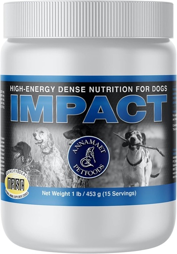 [BRSWGYI7CENQMCY7] Annamaet Etkisi - Köpekler için Yüksek Enerji Dense Beslenme Supplement - Canine Athletes, Post-Surgical Dogs and Dogs with Fast Metabolism - 1 lb