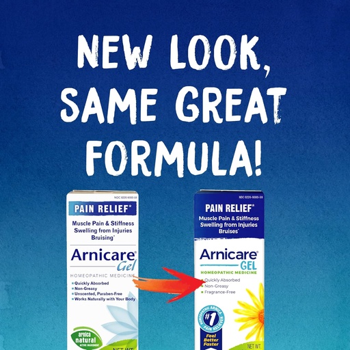 [BRSROYYBPMFRGFLL] Boiron Arnicare Gel for Soothing Relief of Joint Pain, Muscle Pain, Muscle Soreness, and Swelling from Bruises or Injury - Non-Greasy and Fragrance-Free - 2.6 oz (Pack of 2)