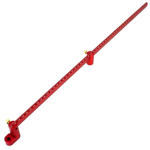 [BRSROH32BUMAEGTL] 550mm Circle Compass, Large Woodworking Compass Scriber, Drawing Tool (Red)