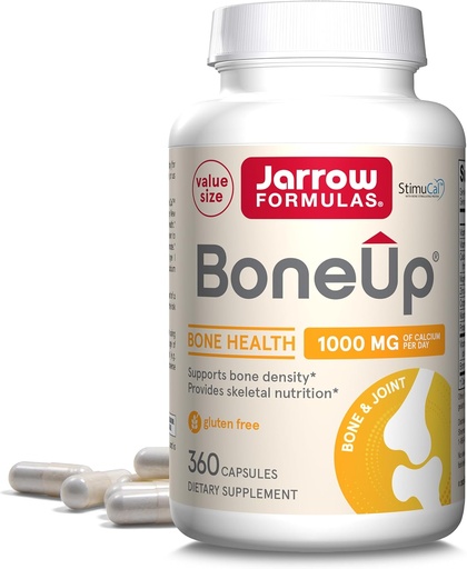 [BRSWIZT4DNYWMFTI] Fórmula de Jarrows Bone up for Buna densitat - D3 i K2, Implementació de càlcul, 360 Capules, Promotels Skeletal Nutrition, A més de 60 dies de magatzem