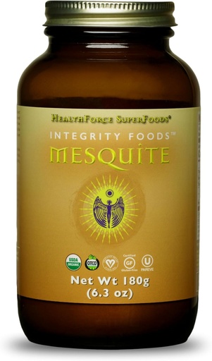 [BRSWGHDQPMIGME3G] HealthForce SuperFoods Integrity Foods Mesquite 180 g Poeder