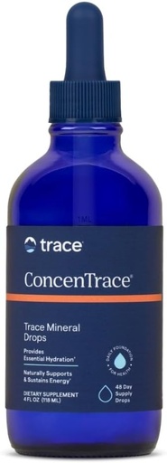 [BRSWIZQIAB4WGHQ3] Trace Minerals ConcenTrace Trace Mineral Drops | Supports Energy, Digestion, Bone Health & Hydration, 70+ Ionic Trace Minerals w/Magnesium, Chloride & Potassium | Keto, Vegan & Non-GMO | 48 Servings