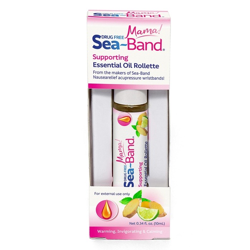 [BRSWI2T7AYNQ4YDK] Sea-Band Mama! Essential Oil Calming Aromatherapy Rollette for Morning Sickness Relief