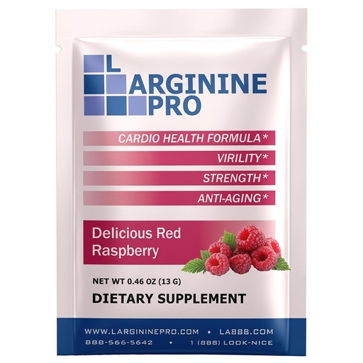 [BRSWYZAOBACGMDQ7] | 5,500mg L-Arginine Plus L-Citrulline 1,100mg Raspberry Powder Drink Mix Supplement for Increased Nitric Oxide Production