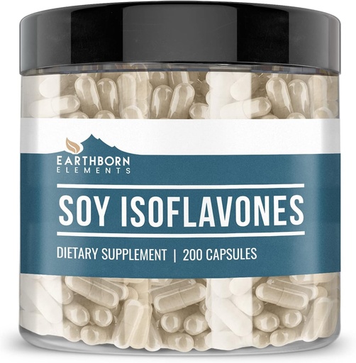 [BRSW2FDRO4MBS3LL] Earthborn Elements Soy Isoflavones, Pure & Undiluted, No Additives