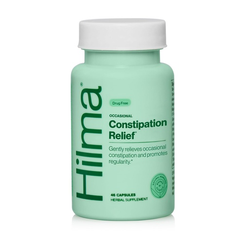 [BRSW2CD4AEOWKHLL] Hilma Gentle Bowel, Occasional Constipation Relief with Magnesium Citrate, Natural and Gentle Laxatives for Constipation w/Magnesium Citrate, Ginger, Anise and Bitter Orange, 46 Vegan Capsules