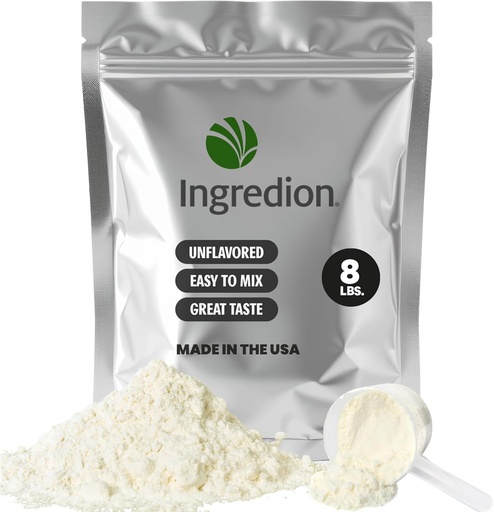 [BRSRO2YOBUFA2336] Premium Pea Protein Isolate Bulk pouch Non-GMO (8 lb)