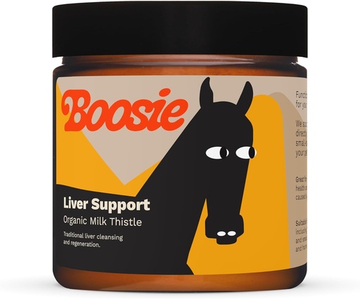 [BRSROAQDPIHQM3DF] Boosie Organic Milk Thistle Powder for Dogs and Cats - Supports Liver Function and Immune System - Antioxidant - Rich in Silymarin - 100% Natural Without Additives or Preservatives - Pet Nutrition