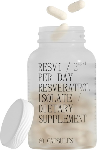 [BRSRMA36AQMAEHT4] No obstant això, ELS REVi 600 mg Trans resheratrodl Antioxident Nutritral Dietal suplementari utsi Vegetatrian de salut capruïnat a Grècia erompula de 60 Vegans (30 Servings)