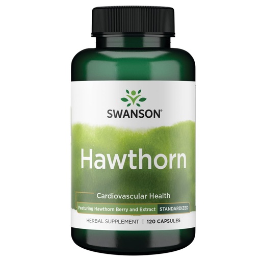 [BRSWIZQPBYPAACTY] Swanson Hawthorn Extract (Standardized) 250 Milligrams 120 Capsules
