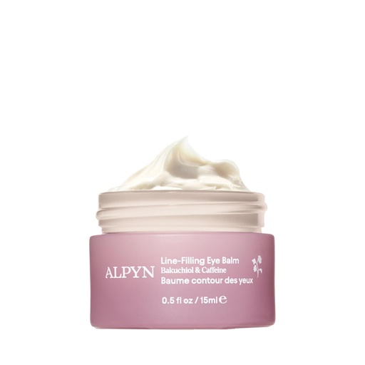 [BRSWGAQBBYHR6C3X] Alpyn Line-Filling Eye Balm with Bakuchiol & Caffeine, Reduce the Look of Fine Lines & Wrinkles, Minimize the Appearance of Puffiness & Target Dark Circles, 0.5 oz / 14 ml