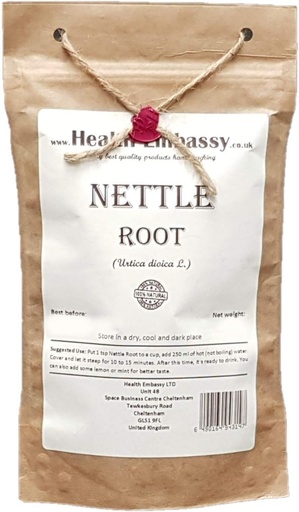 [BRSWGEIEO4HBGFDO] Health Embassy Nettle Root (Urtica dioica) 100% Natural (50g)