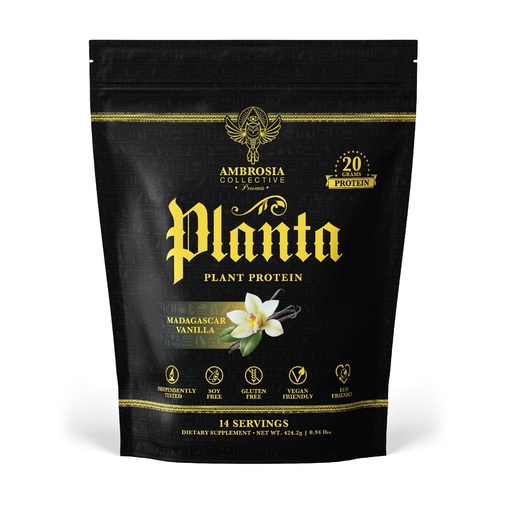[BRSRMCQYO4CAGF33] Ambrosia Plant Based Protein Powder 20g | Clean Vegan Pea Protein Powder | Gluten & Dairy Free, Keto Friendly, No Added Sugar | 14 Servings | Vanilla