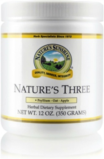 [BRSWIYQZBEEBQ2TA] Nature 's Sunshine Nature' s Three (12 oz.) Y124; Udržuje zdravé kolony a podporuje trávení s rozpustné a nerozpustné Vlákna