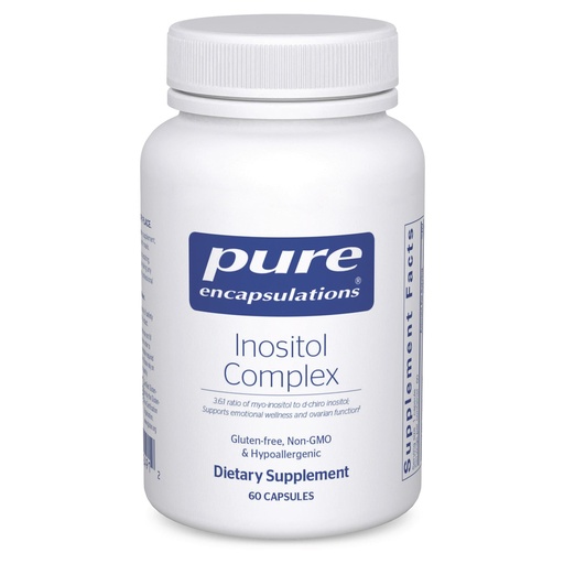 [BRSRMGIBA4HQMFAV] Pure Encapsulations Inositol Complex | Supplement to Support Energy, Healthy Metabolism, and Ovarian Function* | 60 Capsules