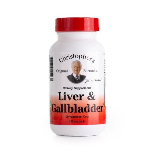 [BRSWIYQHOBYQIFDC] Christopher's Original Formulas Liver & Gallbladder Formula Capsules - Gallbladder Supplements with Digestive Enzymes & Natural Herbs
