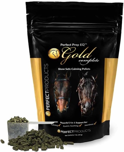 [BRSWGAYPOANRYDLD] Perfect Prep EQ™ Gold Complete Calming Pellets (1LB)