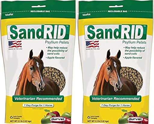 [BRSWGZY3BYPGE3TF] Sandrid Psyllium Pellets Value Pack For Equine