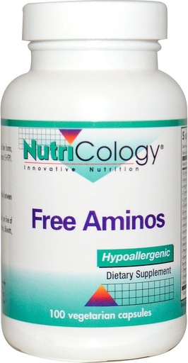 [BRSWIYQHPJ4RAYLO] NutriCologia FreeAminos, 100 Caps