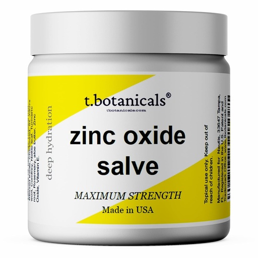 [BRSRAZQ3PNYQGCYZ] Zinc Oxide Ointment, TSW Zinc Balm, Zinc Oxide Salve, Soothing Relief, Natural Ointment Made in USA