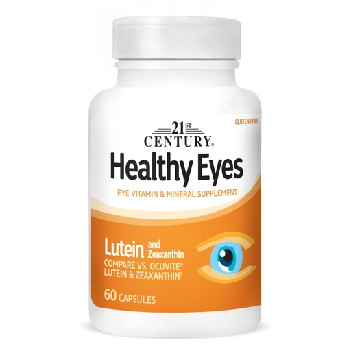 [BRSWIEYBDIMWOE3O] 21st Century Healthy Eyes Lutein and Zeaxanthin Capsules, 60 Count (27454)