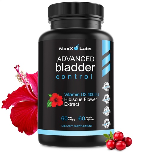 [BRSWGGQQBEMAYC36] Advanced Bladder Control Supplements for Women & Men - Supports Urinary Tract Health - Helps Overactive Bladder & Urinary Tract Infection - Cranberry Pills + Pumpkin Seed Oil Extract, 60 Ct