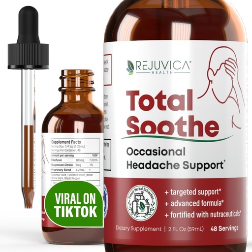 [BRSROYL4BUBBOG3P] Rejuvavica Health Ware Soothe - Occastial Occcessal Accessial Association - Pilter Paily for Absorption - Offfew, Riboflavin, Teterbur, Black Perper & More!