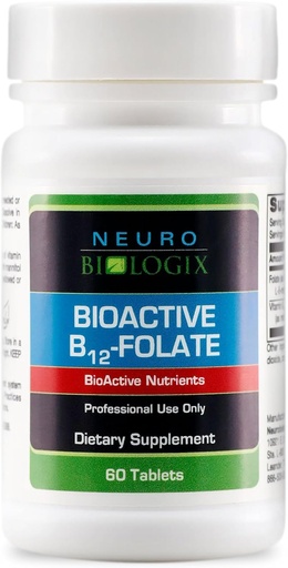 [BRSWKYI7BQCBAHTM] B12 Folate - Metafolin® 5HF'yi Geliştirmek için Metafolin ve Vital Body Functions - Bio available B12 (Methylcobalamin) & Folate (Metafolin® 5HF)