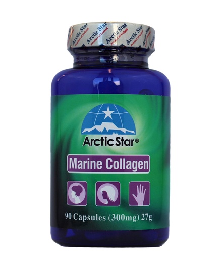 [BRSWYFQ6C5YAGF3B] Arctic Star Marine Collagen-Vital Proteins Marine Collagen Peptides Supplement Pills for Healthy Skin Hair Nail - Hydrolyzed Collagen from Iceland - Joint Pain & Immune System Booster 90 Capsules