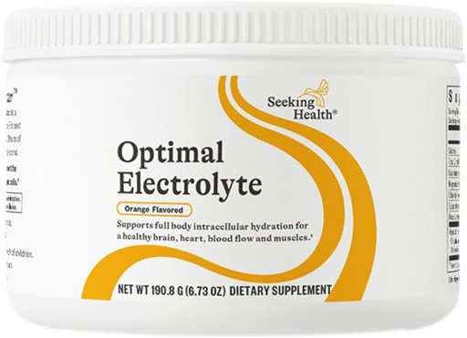 [BRSWIHAAAIEBO3L6] Etsiminen Health Optimal Electrolyte Powder, Orange Flavor, Terveellinen energia ja kestävyys tuki, edistää nesteytys ja terveelliset lihakset, kasvisruokaa (30 tarjoilua) *