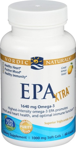 [BRSWIYQKBYAQMCTC] Nordic Naturals Epa Xtra Lemon, 60 Ct