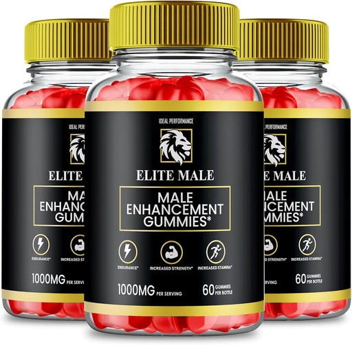 [BRSRAFIEBENQECL3] EliteMale Gummies, EliteMale Gummy, EliteMale All Natural Gummies, EliteMale - Maximum Strength, EliteMale Performance, EliteMale Official Gummies, EliteMale Advanced Gummy Reviews (3 Pack)