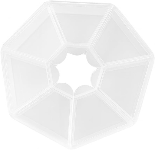 [BRSRAFA3OQBRUH3U] Pill Organizer, Lille Pill Box, Clear Pill Case, Ugentlig Medicin Pill Organizer 1 gang om dagen, Pill Container Daily